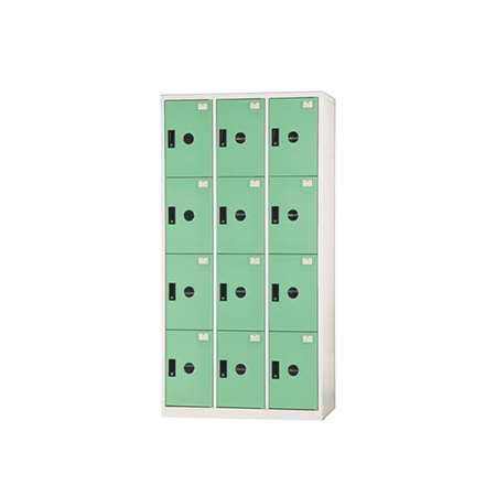 DF-E5012 BF 12格內務衣櫃/置物櫃/鐵櫃