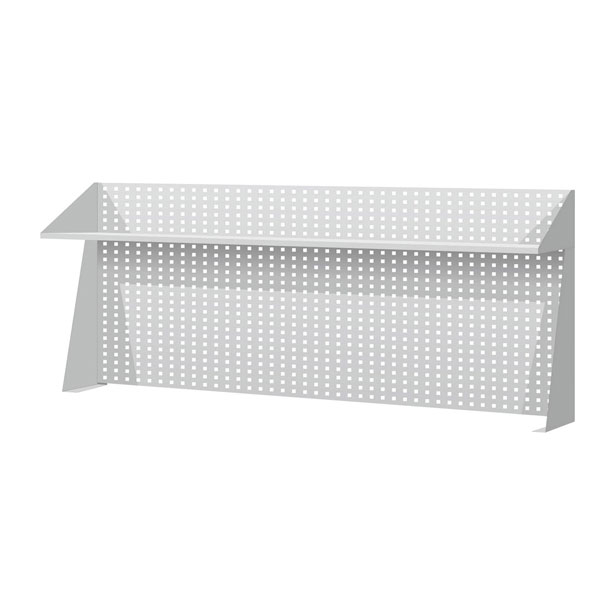 上架型(WQ-53)標準型工作桌(橫三抽屜)