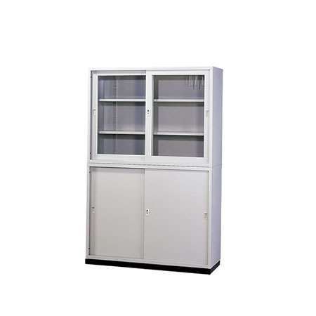 A級4*6上玻下鐵拉門(不含腳座) 鐵櫃